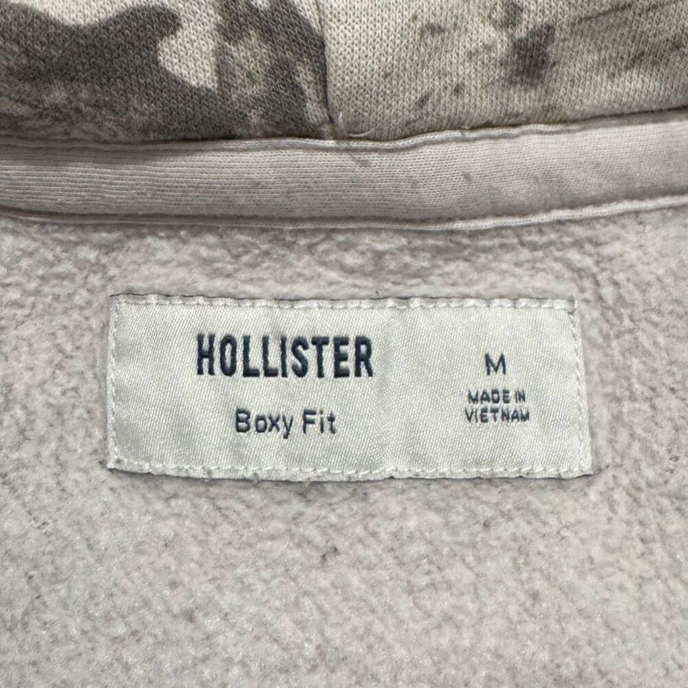 Hollister Boxy Camo Feel Good Hoodie - M - Picture 4 of 7